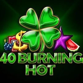 Logo of 40 Burning Hot from Amusnet Interactive at SpaceHills Casino