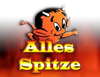 Logo of Alles Spitze Slot from Merkur Gaming at SpaceHills Casino