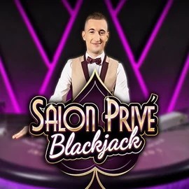 Blackjack Salon Privé casino game by Ezugi – featured logo at SpaceHills Casino