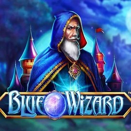 Blue Wizard slot logo by Quickspin at SpaceHills CasinoBlue Wizard