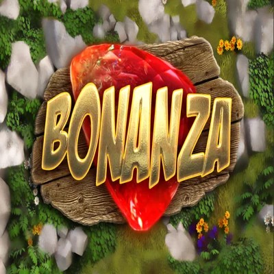 Bonanza slot logo by Big Time Gaming at SpaceHills CasinoBonanza