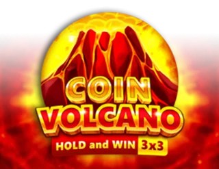 Coin Volcano logo by 3 Oaks Gaming SpaceHills Casino