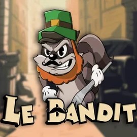 Le Bandit slot logo by Hacksaw Gaming at SpaceHills CasinoLe Bandit
