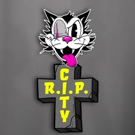 Logo of RIP City from Hacksaw Gaming at SpaceHills Casino