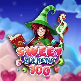 Sweet Alchemy 100 logo – Slots by Play'n GO at SpaceHills Casino