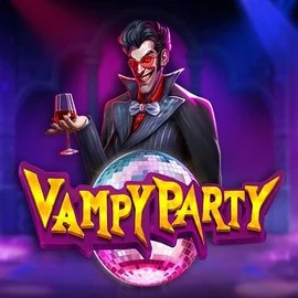 Vampy Party slot visual from Pragmatic Play available on spacehillsscasino.com